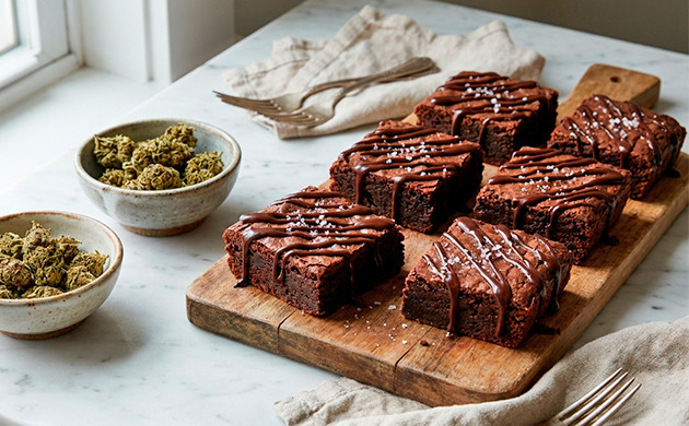 wie man Marihuana Brownies macht