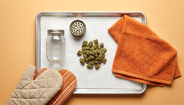 wie man Unkraut decarboxyliert