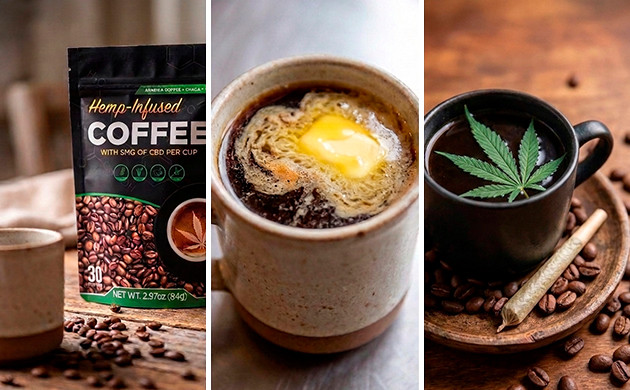 Kaffee und Cannabis