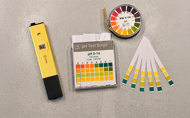 how to check ph of soil for weed