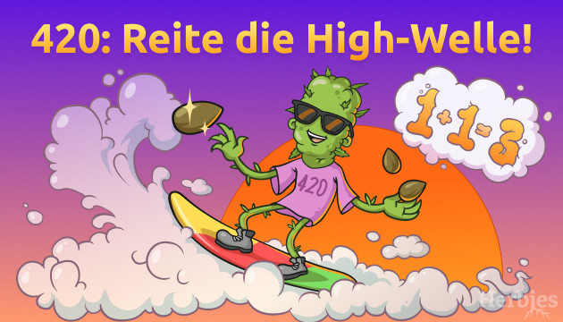 feiere 420 auf die herbies-art