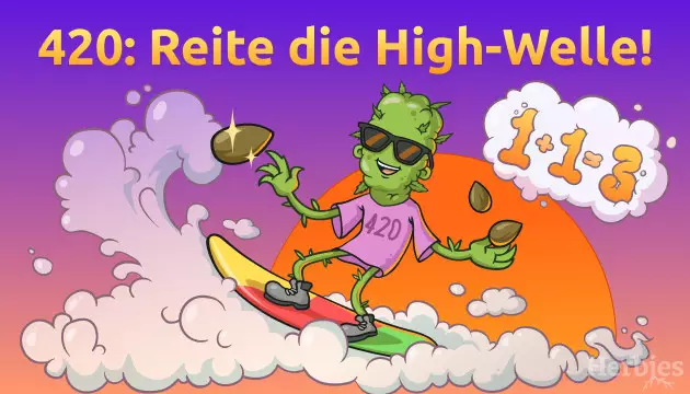 feiere 420 auf die herbies-art