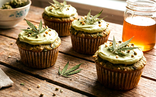 Probieren Sie Unkraut Cupcakes wie man Unkraut Cupcakes macht
