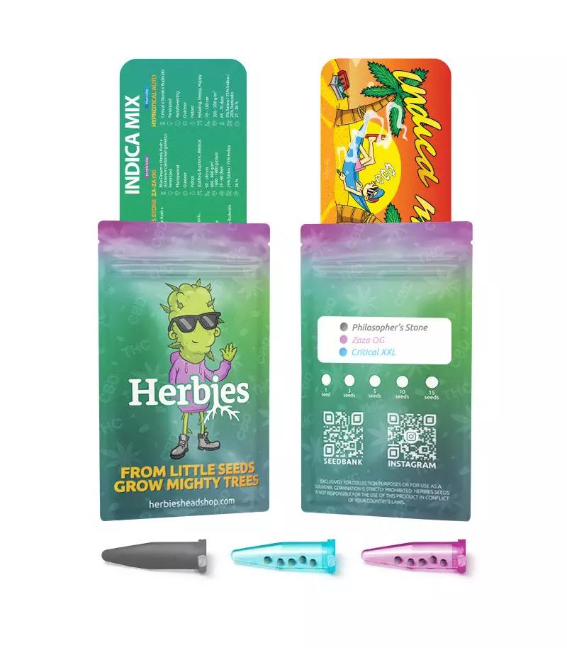 Indica Mix Samen feminisiert von Herbies Seeds Cannabis-Samen Kaufen Indica Mix (Herbies Seeds)