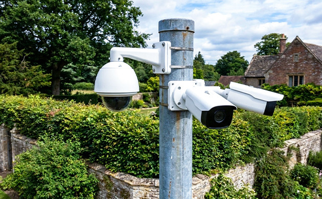 Invest in security cameras how to protect your outdoor grow from hard rains