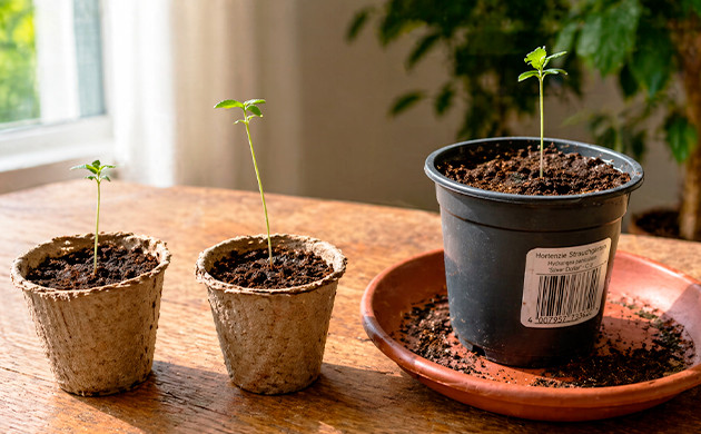 Was ist die beste Topfgröße für Unkraut