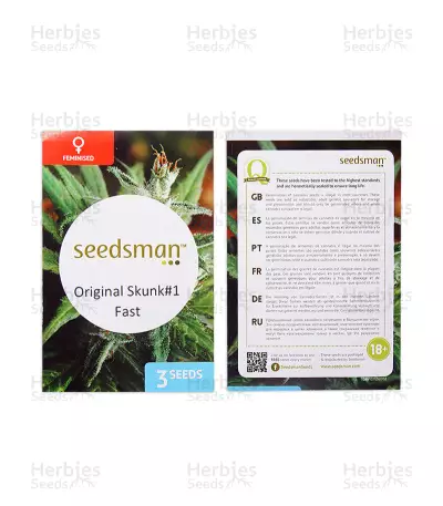Original Skunk #1 Fast (Seedsman Seeds) Cannabis-Samen