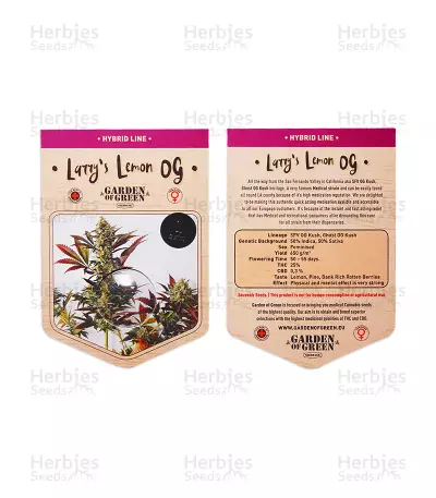 Larry's Lemon OG (Garden Of Green) Cannabis-Samen