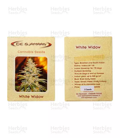 White Widow regular (De Sjamaan Seeds) Cannabis-Samen