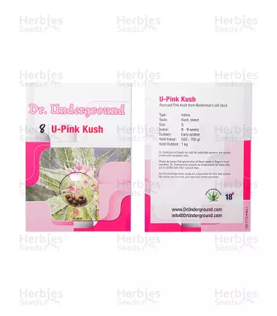 U - Pink Kush (Dr. Underground) Cannabis-Samen