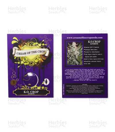 K.O Crop Auto (Cream of the Crop Seeds) Cannabis-Samen