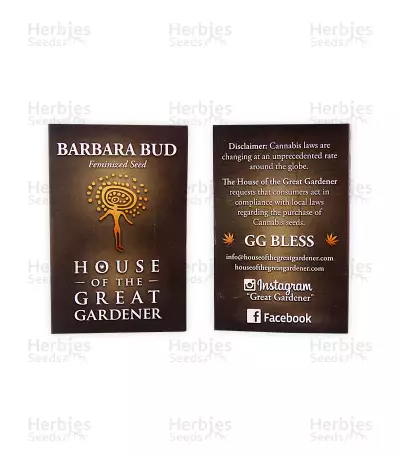 Barbara Bud (House of the Great Gardener Seeds) Cannabis-Samen