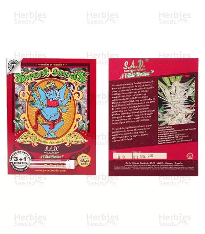 S.A.D. Sweet Afgani Delicious F1 Fast Version (Sweet Seeds) Cannabis-Samen