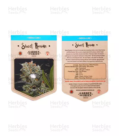 Sweet Russian (Garden of Green Seeds) Cannabis-Samen