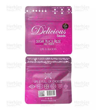 Sugar Black Rose Early Version feminisiertes Saatgut (Delicious Seeds)
