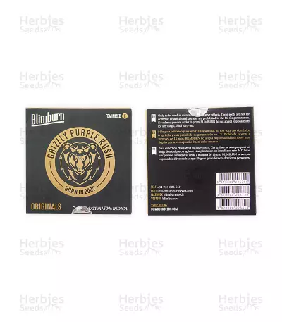 Grizzly Purple Kush (BlimBurn Seeds) Cannabis-Samen