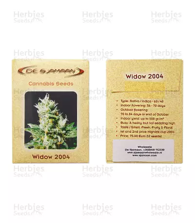 Widow 2004 regular (De Sjamaan Seeds) Cannabis-Samen