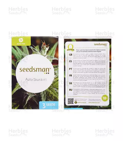 Auto Skunk #1 (Seedsman Seeds) Cannabis-Samen