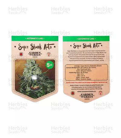 Super Skunk Auto (Garden of Green Seeds) Cannabis-Samen