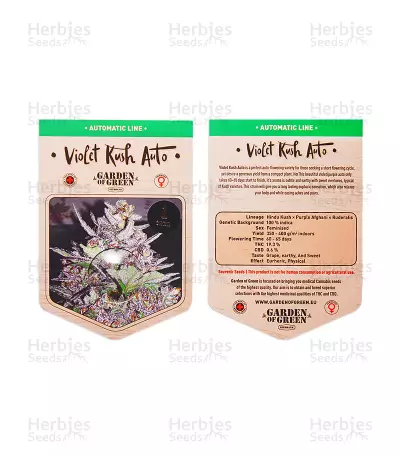 Violet Kush Auto (Garden of Green Seeds) Cannabis-Samen