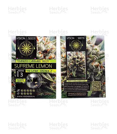 Supreme Lemon (Vision Seeds) Cannabis-Samen