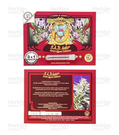 S.A.D. Sweet Afgani Delicious Auto (Sweet Seeds) Cannabis-Samen