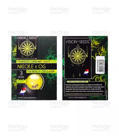 Nicole x OG (Vision Seeds) Cannabis-Samen