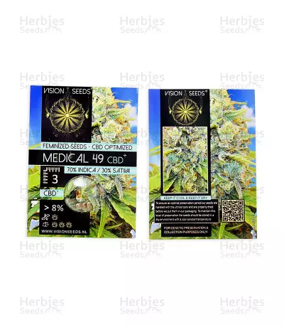 Medical 49 CBD+ (Vision Seeds) Cannabis-Samen