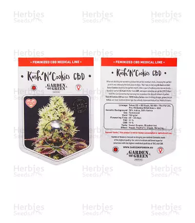 Kush 'N' Cookies CBD (Garden of Green Seeds) Cannabis-Samen