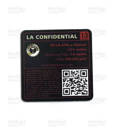 LA Confidential regular (DNA Genetics) Cannabis-Samen